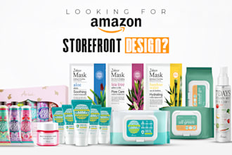 design professional amazon storefront
