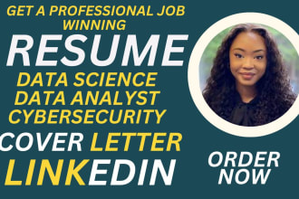 craft data science resume, data analyst, cyber security, data scientist resume