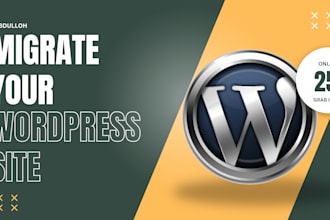 migrate, transfer, move your wordpress website into new host