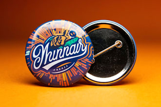 design custom pin button pin badges