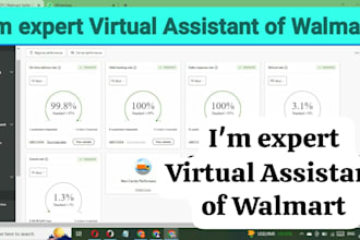 manage walmart store  in good profomus