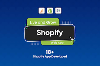 be your shopify expert for developing shopify store and store graphics