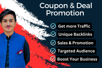 manually submit your coupon or deal on top 80 deal sites