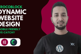 build dynamic wordpress website using jet engine, elementor pro, crocoblock