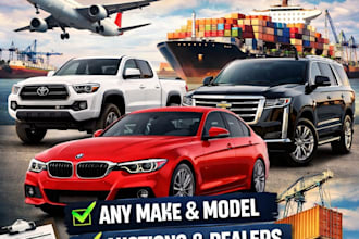 find cars in USA for exporters and dealers