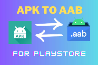 convert apk file to aab without android source code fastest apk to aab