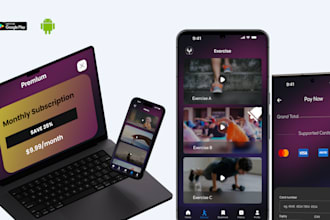 design and develop a complete mobile application with admin panel using flutter