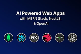 build full stack ai powered apps with mern stack and nestjs