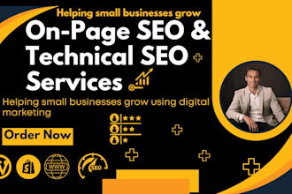 be on page and technical SEO specialist for your website