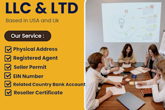 do US llc registration along with ein for  US  non  residents