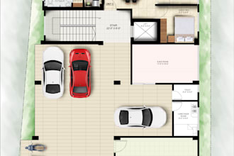 architectural plans and renderings