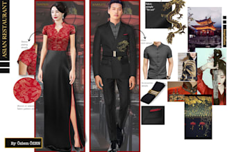 design professional uniforms for hotel, ground service etc