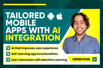 do ai mobile app development or ai integration for ios and android