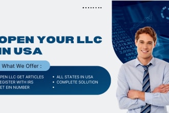 register you llc, c corporation, and get ein number