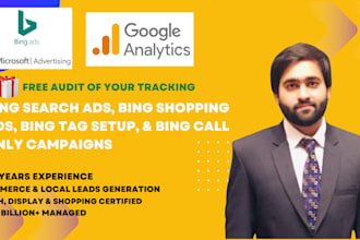 setup, audit and optimize the bing ads ppc campaigns