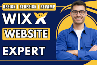 design wix website redesign wix website revamp wix site fix wix site clone wix