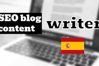 be your spanish SEO content writer