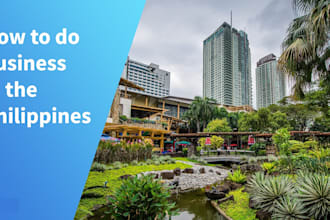 help you establish business here in the philippines