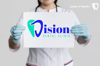 design logo for dental, medical, healthcare business