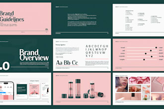 create a brand kit identity and guidelines