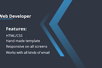 develop responsive email templates
