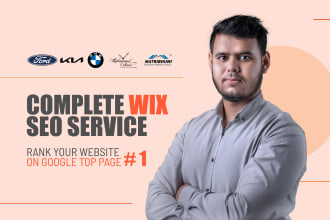 do complete monthly wix SEO for google ranking 1
