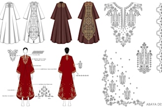 create customize embroidery patterns and work for you