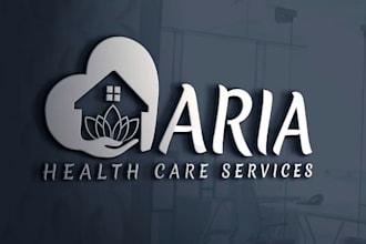 custom business logo and professional brand identity