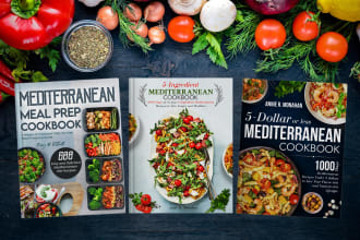 design cookbooks cover for amazon KDP or any custom requirement for you