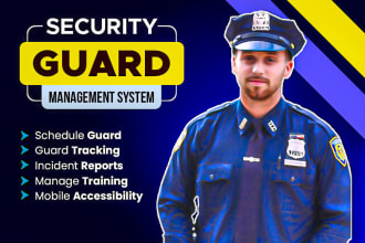 develop security guard management software