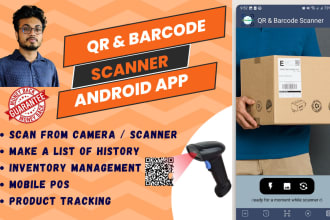create a qr and barcode scanner or generator android app