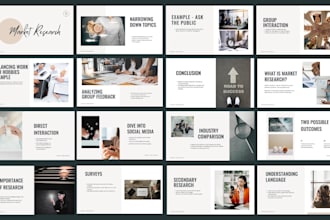 design professional slide presentation on canva