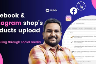 upload your products on facebook and instagram marketplace