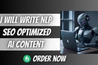 write nlp SEO optimized ai content