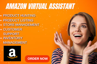 be your amazon fba wholesale virtual assistant, amazon va