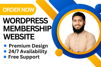 build a wordpress membership website with ar member