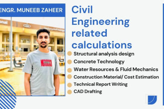 offer civil engineering tasks and projects ensuring expert assistance