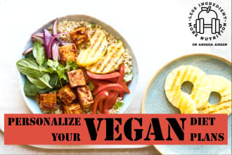 give you customized vegan meal plan