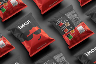 design elegant food packaging and labels