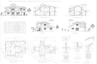 draw autocad detail drawings