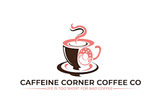 make modern coffee logo design with unlimited revisions
