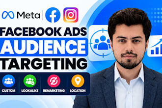 target lookalike, custom audience for remarketing, facebook location ads