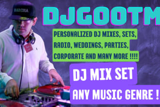make you a professional dj mix set