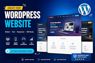 create a fully responsive wordpress website