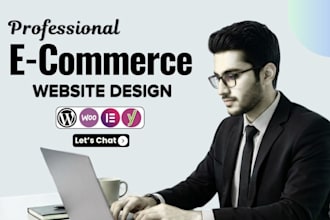 build wordpress ecommerce online store website or online shop design