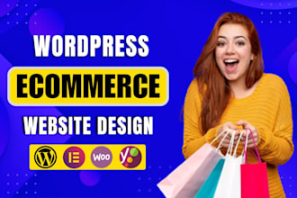 do wordpress ecommerce website, wordpress online store, woocommerce store design