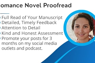 promptly proofread your romance novel