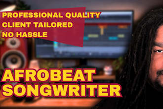 turn your afrobeat idea into a complete song