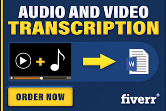 provide transcription services for audio and video