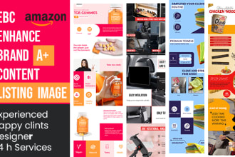 design amazon enhanced brand content aplus and listing images